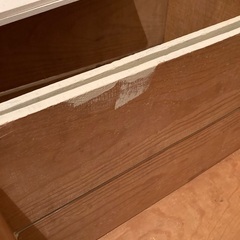 りんご木箱 取手付 木箱 収納ボックス ２箱セット 中古 DIYの画像