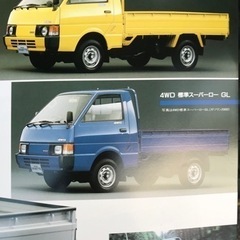 希少車！バネットトラック！4WＤ!純正カラー！パワステエアコン！ディーゼル車！の画像