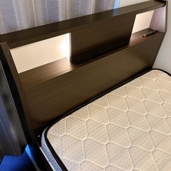 収納付きシングルベッド【お値下げしました。お気軽にお問い合わせください！】の画像