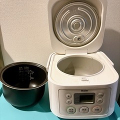 炊飯器(3合炊き) 【お値下げしました。お気軽にお問い合わせください！値段交渉もご相談ください】の画像