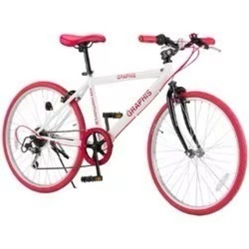 自転車　クロスバイク　組み立て式