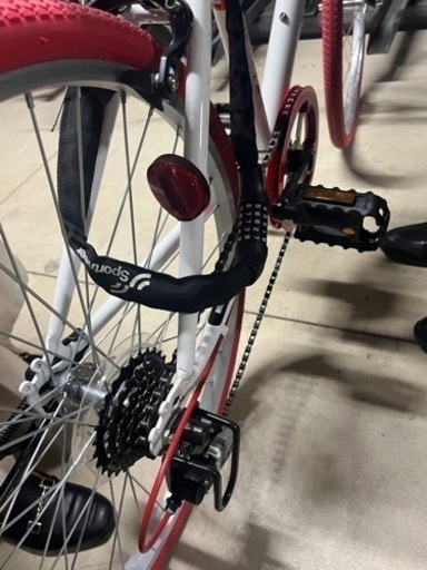 自転車　クロスバイク　組み立て式