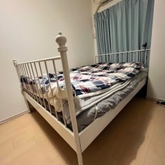 ダブルベット　マットレス付