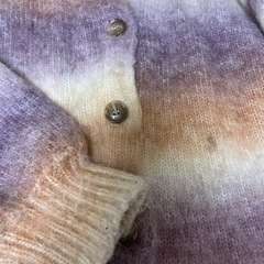 【グラデーションニット】汚れありの画像