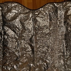 自動車用　アルミサンシェード　中古の画像