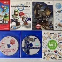 【取引成立】wiiソフト7本セット、マリオ系、スマブラ、モンハン...