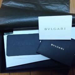 BVLGARI　ラウンドブラック　ほぼ未使用