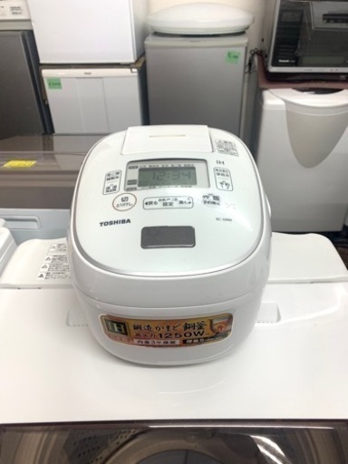 配送可能　保証付き　2018年製RC-10RM-W 炊飯器 鍛造かまど銅釜 グランホワイト [5.5合 /IH]