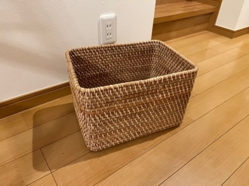 ラタン　バスケット　無印風