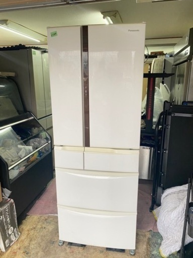 北九州市配送無料　保証付き　NR-FVF452-W 冷蔵庫 FVFタイプ クラフトホワイト [6ドア /観音開きタイプ /451L]