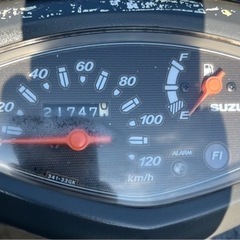 732. 動画あり　アドレスv125  CE4EA  小型　バイク　125cc  車体の画像
