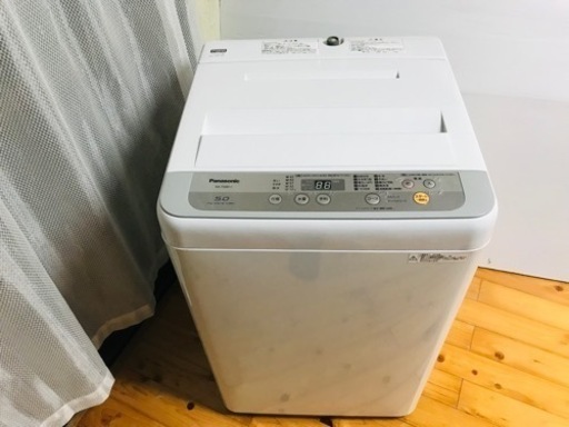 【決まりました】Panasonic 全自動洗濯機 NA-F50B11 5kg 2017年製