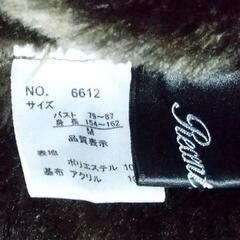 ポンチョコート ベロア生地の画像