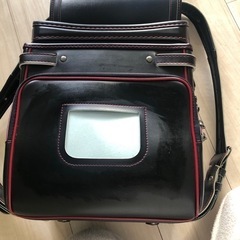 中古ランドセル黒の画像