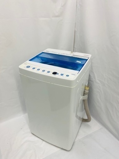 新生活応援【ハイアール】全自動洗濯機 5.5kg JW-C55CK 2017年 自分流コース お急ぎコース 抗菌加工のパルセーター
