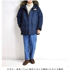 新品！ザノースフェイス ダウンコート ユニセックス NDW91935の画像