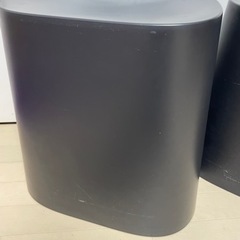 【お話中】無印良品　ポリプロピレンスタッキングスツール　2個セットの画像