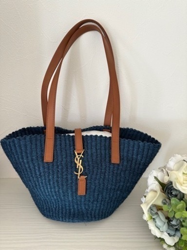 ◆新品未使用正規品◆SaintLaurentサンローラン　ロゴラフィアバッグ