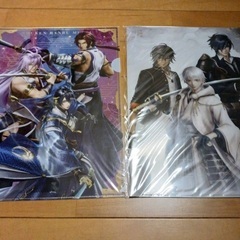 刀剣乱舞無双　未開封A4クリアファイル　4点の画像
