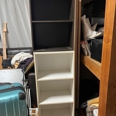 決定いたしましたカラーボックス　収納　ホワイト　ダークブラウン