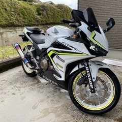 ホンダ CBR400R NC56 ホワイト 車検6年7月