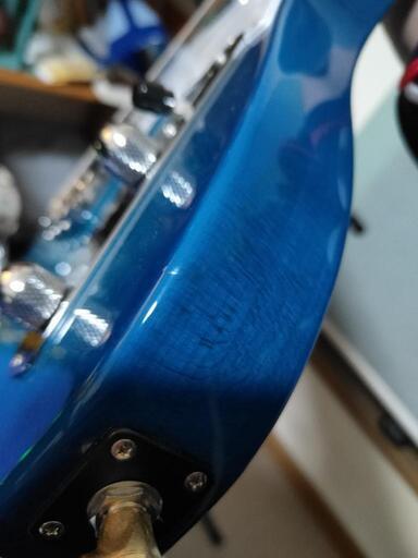 FUJIGEN KNTE10RBD -Transparent Blue Sunburst-とM-AUDIO Track Solo