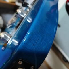FUJIGEN KNTE10RBD -Transparent Blue Sunburst-とM-AUDIO Track Soloの画像