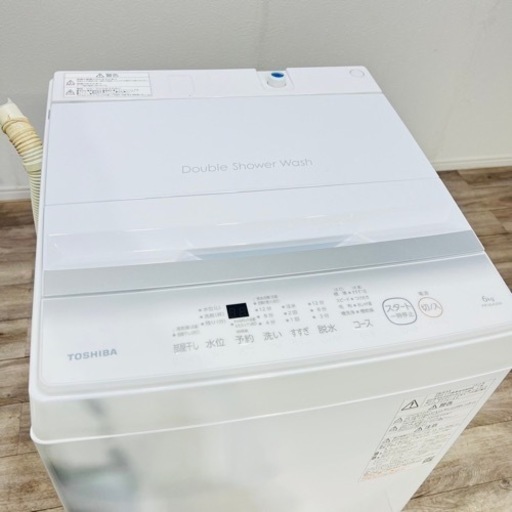 ♦️TOSHIBA a2022 洗濯機 6.0kg 2023年製13♦️