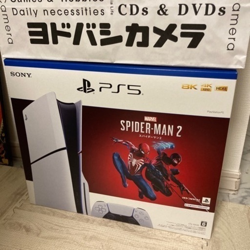 【新品未使用】PlayStation 5“Marvel’s Spider-Man 2” 同梱版