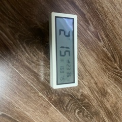 ・無印デジタル時計（中）の画像