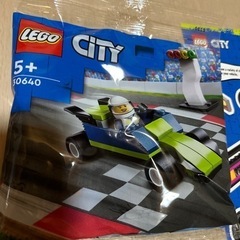 LEGOCITY☆レゴシティレーシングカーとステッカー付き