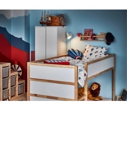 （早く取引していただける方にお譲りします！）IKEA ベット　キューラ　リバーシブルベット