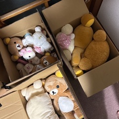リラックマ、コリラックマグッズ3箱まとめて＾＾の画像