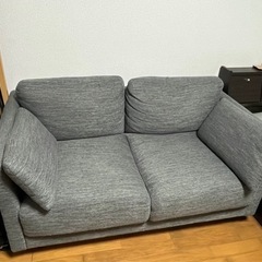 [値下げしました]ニトリ　2人がけソファ