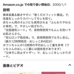 【値下げしました】マナーベルトSサイズ 長時間 41枚の画像