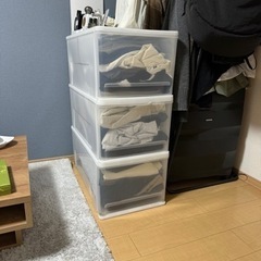 ニトリ　収納ケースx2