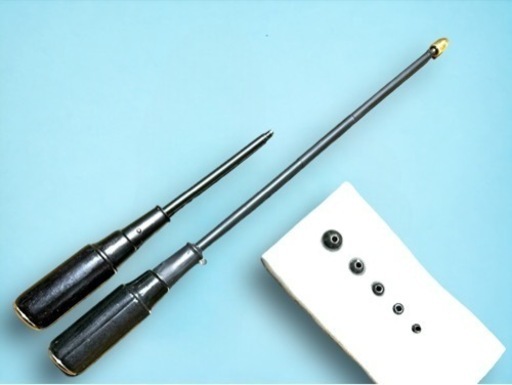 サックス用デントボールセット超ロングドライバー付き（無保証品）Saxophone Dents Balls Super Long Bow. Prototype. No guarantee