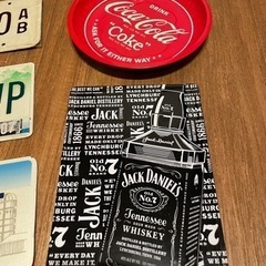 【取引中】BARなどに！5点セット！アメリカ雑貨　アンティークに！　ブリキナンバープレート　の画像
