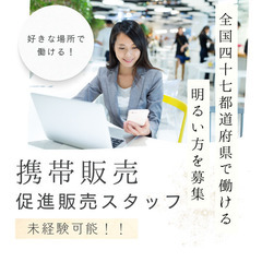 鹿児島 『ゆるくキャリアを重ねよう！』家電量販店及び携帯ショップ...