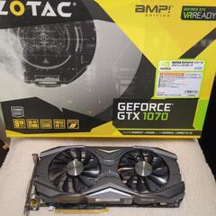 [美品]グラボ ZOTAC GTX1070 箱有