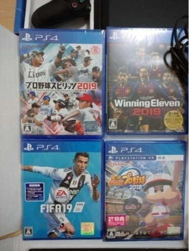 ps4 ソフトも5種つけます