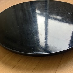 中古　ローテーブル　ミニテーブル　机　黒　ブラック　一人暮らし　新生活の画像