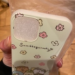 すみっこぐらし　iPhone12mini シリコン　カバー　ケース　の画像