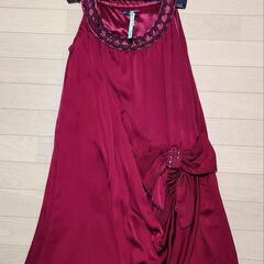 axes femme   ワインレッド ドレス  謝恩会や結婚式  冠婚祭に(*^^*)の画像