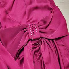 axes femme   ワインレッド ドレス  謝恩会や結婚式  冠婚祭に(*^^*)の画像