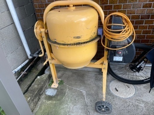 【予定者決定しました】コンクリートミキサー　まぜ太郎