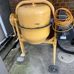 コンクリートミキサーの中古が安い！激安で譲ります・無料で