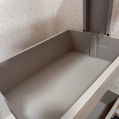 3段テーブルワゴン　キャスター付き　解体可能の画像