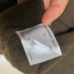 ユニクロウール ニットセーターUNIQLO Lサイズ　古着Vintageの画像