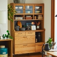 niko and ニコアンド ノワゼット オープンキャビネット キッチンボード ☆niko and ニコアンド オープンキャビネット NOISETTE SERIES